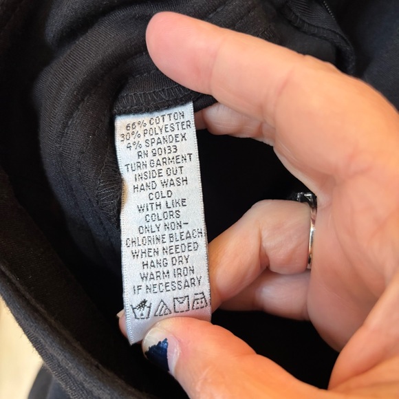 Mark Zunino Black Straight High Waisted Leg Stretch Business Women's Pants - Picture 5 of 5